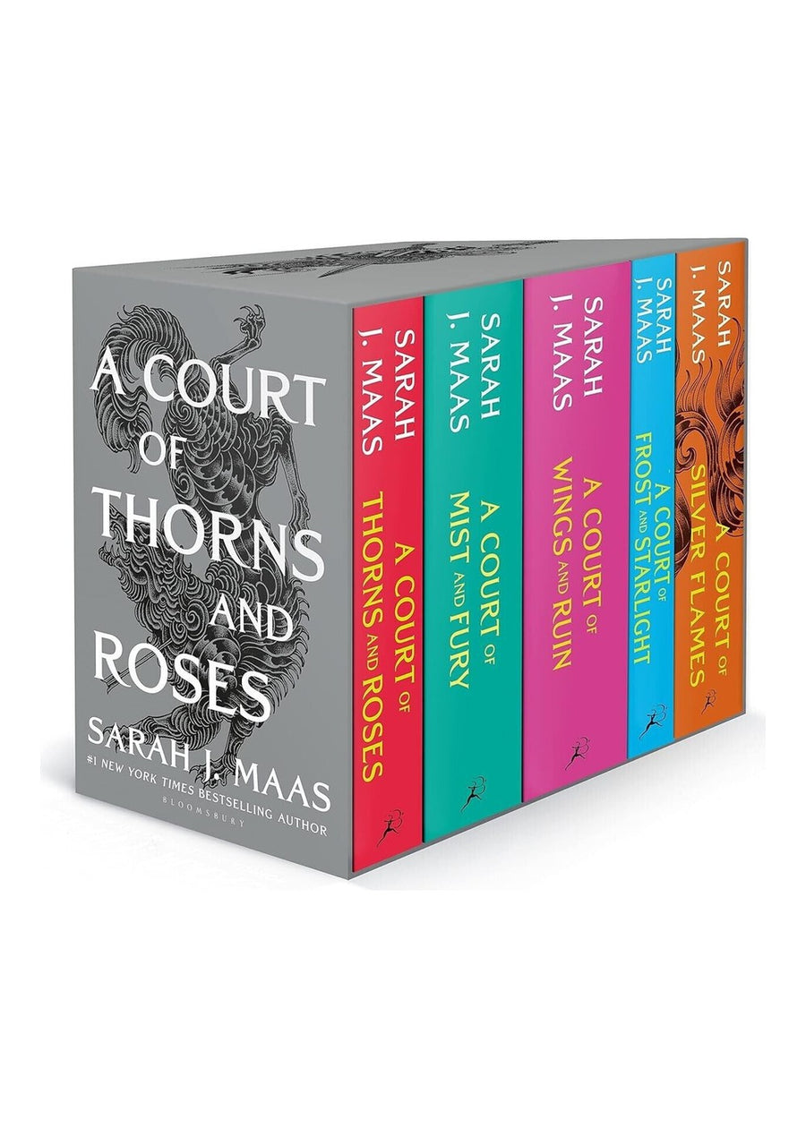 A Court of Thorns & Roses Box Set of 5 Books (Like New)