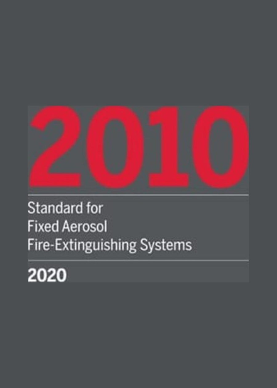 NFPA 2010 Standard for Fixed Aerosol Fire Extinguishing System 2020 by National Fire Protection Association — Paperback (Brand New)