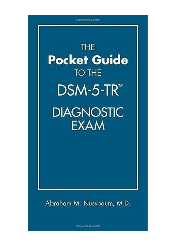 The Pocket Guide to the DSM-5-TR TM Diagnostic Exam by American Psychiatric Association — Paperback (Brand New)