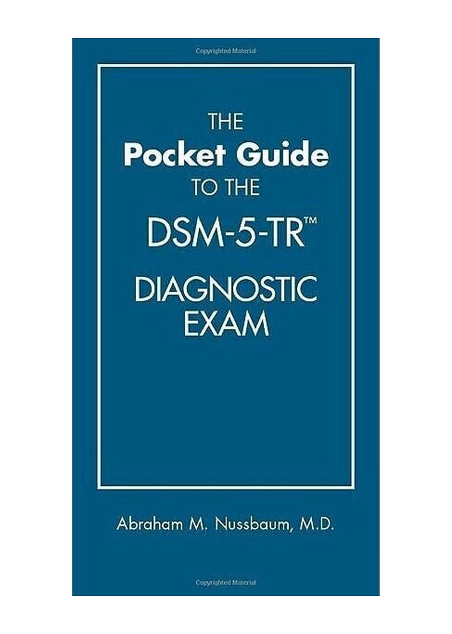 The Pocket Guide to the DSM-5-TR TM Diagnostic Exam by American Psychiatric Association — Paperback (Brand New)