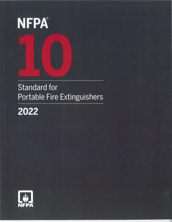 NFPA 10 Standard for Portable Fire Extinguishers 2022 Edition by National Fire Protection Association — Paperback (Brand New)
