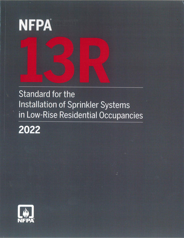 NFPA 13R Standard for the Installation of Sprinkler Systems in 2022 by National Fire Protection Association — Paperback (Brand New)