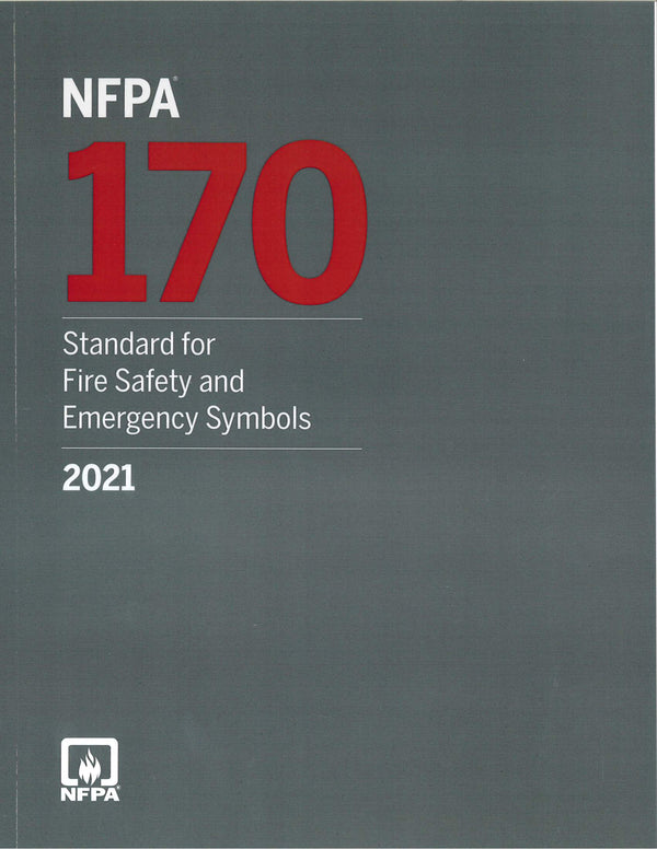 NFPA 170 Standard for Fire Safety and Emergency Symbols 2021 by National Fire Protection Association — Paperback (Brand New)