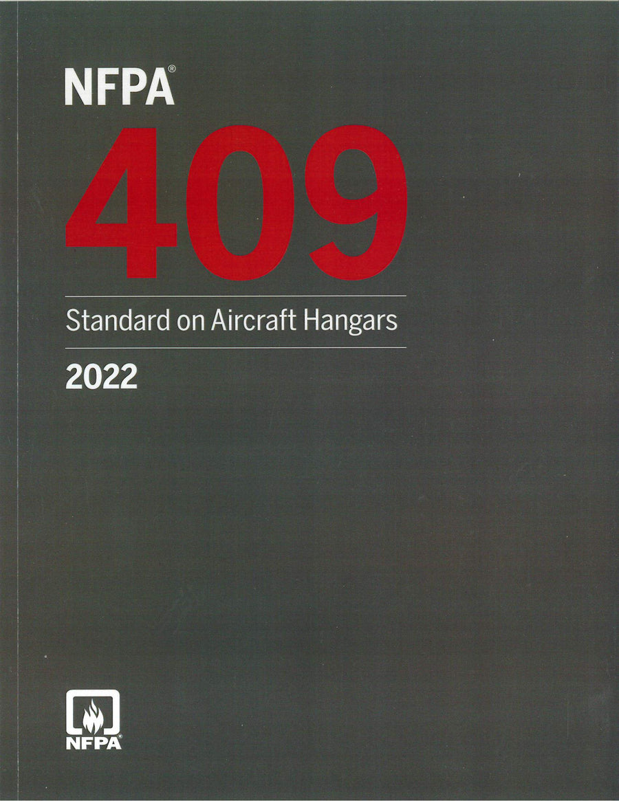 NFPA 409 Standard on Aircraft Hangars 2022 by National Fire Protection Association — Paperback (Brand New)