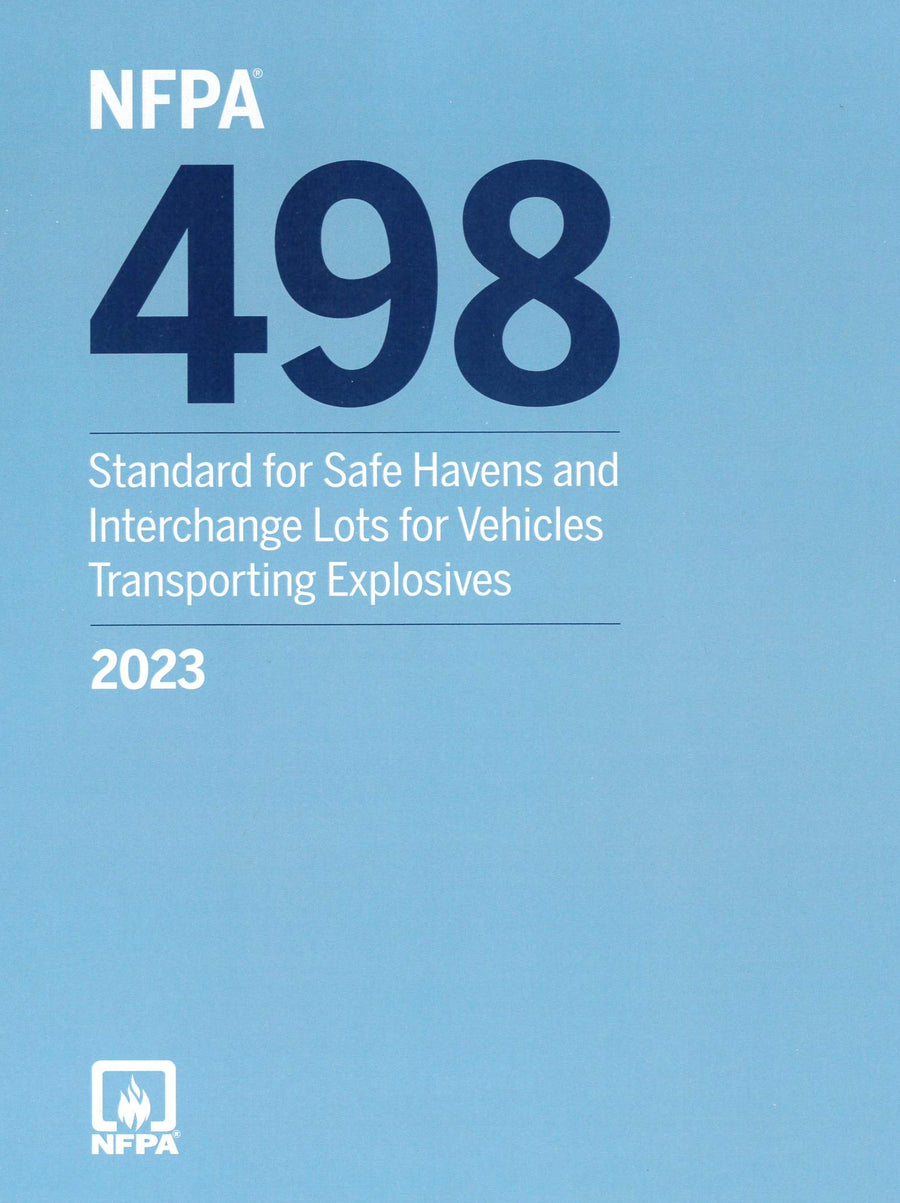 NFPA 498 Standard for Safe Havens and Interchange Lots for Vehicles 2023 Trans by National Fire Protection Association — Paperback (Brand New)