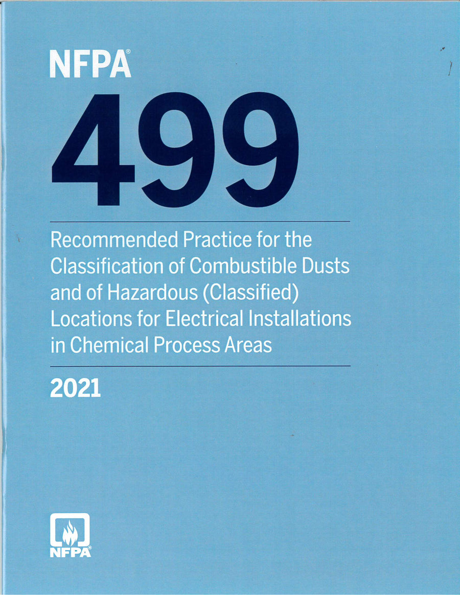 NFPA 499 Recommended Practice for the Classification of Combustible Dusts by National Fire Protection Association — Paperback (Brand New)