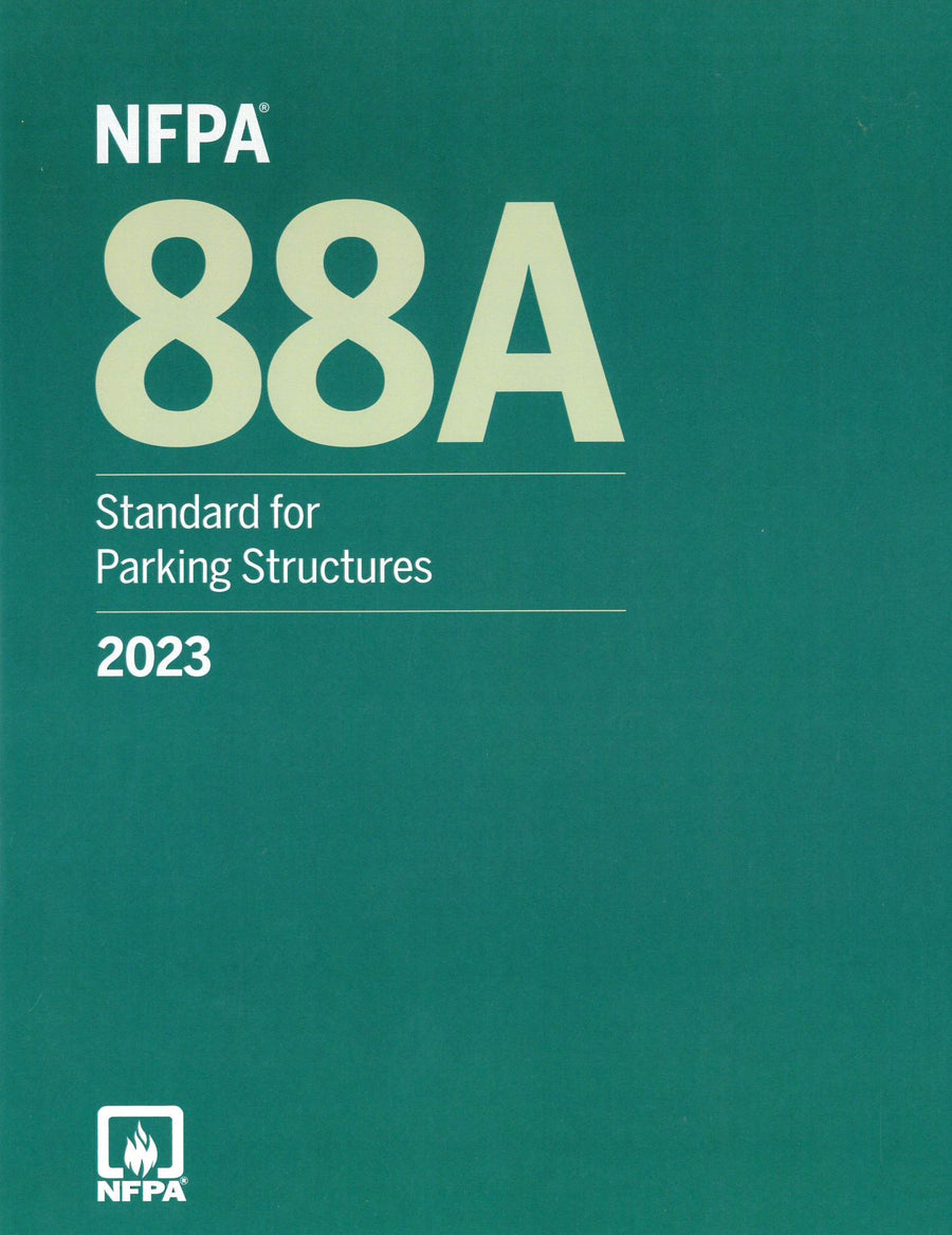 NFPA 88A Standard for Parking Structures 2023 by National Fire Protection Association — Paperback (Brand New)