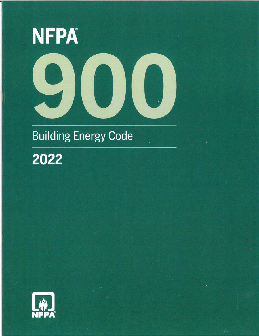 NFPA 900 Building Energy Code 2022 by National Fire Protection Association — Paperback (Brand New)