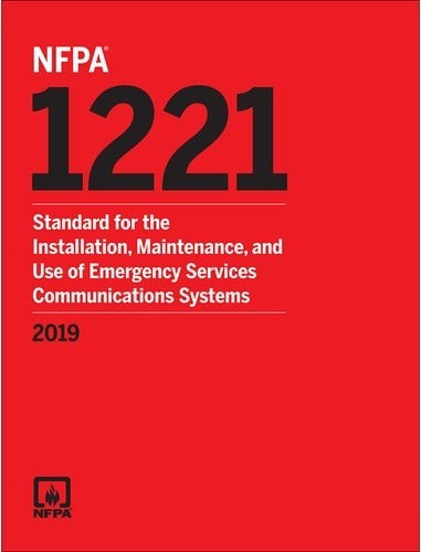 NFPA 1221 Standard for the Installation Maintenance and Use of Emergency Serv by National Fire Protection Association — Paperback (Brand New)