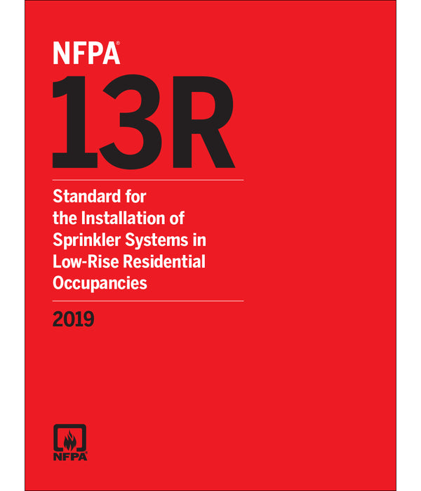 NFPA 13R Standard for the Installation of Sprinkler Systems 2019 by National Fire Protection Association — Paperback (Brand New)