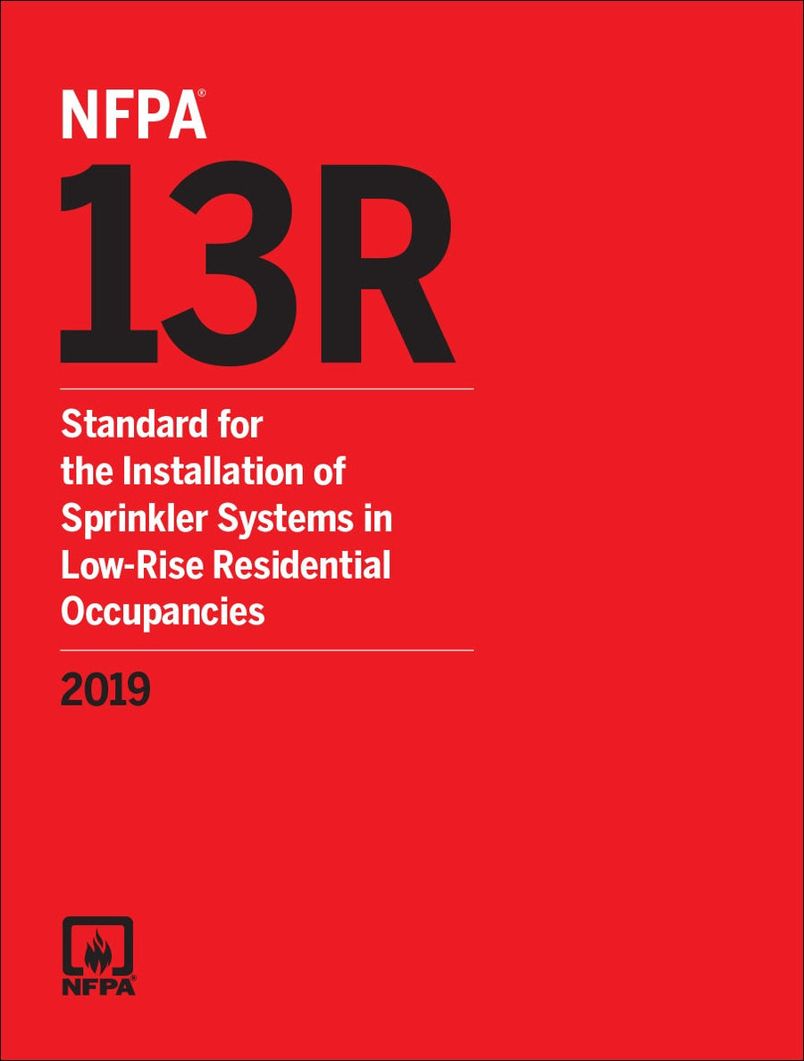 NFPA 13R Standard for the Installation of Sprinkler Systems 2019 by National Fire Protection Association — Paperback (Brand New)