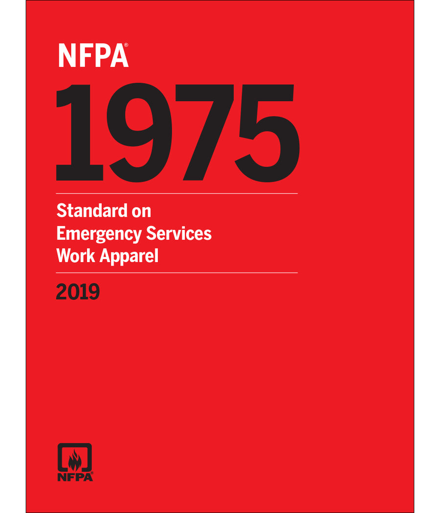 NFPA 1975 Standard on Emergency Services Work Apparel 2019 by National Fire Protection Association — Paperback (Brand New)