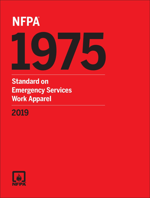 NFPA 1975 Standard on Emergency Services Work Apparel 2019 by National Fire Protection Association — Paperback (Brand New)