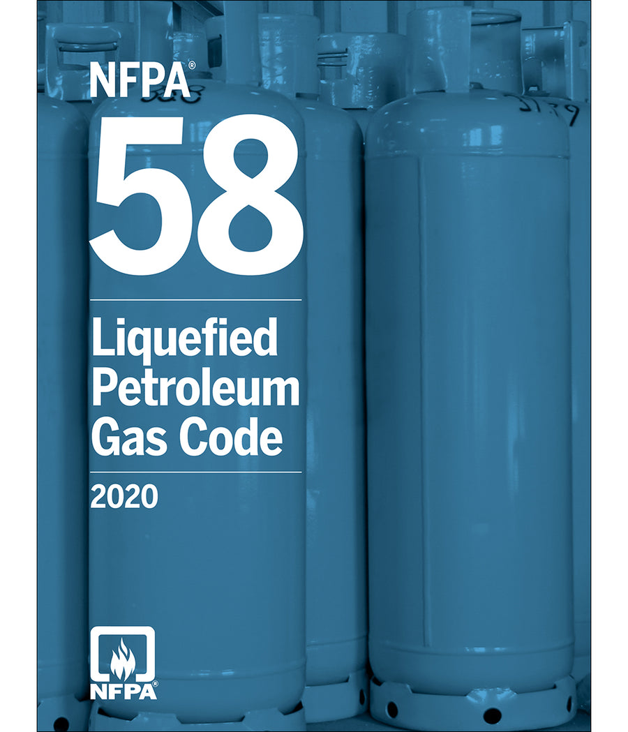 NFPA 58 Liquefied Petroleum Gas Code 2020 Edition with by National Fire Protection Association — Paperback (Brand New)