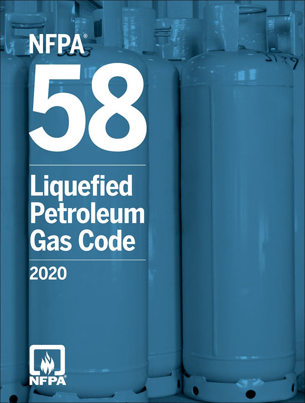 NFPA 58 Liquefied Petroleum Gas Code 2020 Edition with by National Fire Protection Association — Paperback (Brand New)
