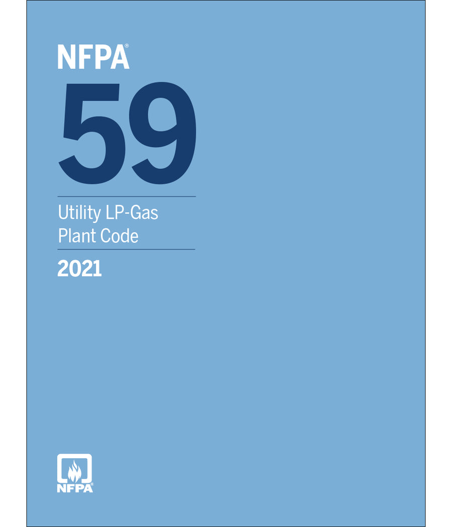 NFPA 59 Utility LP-Gas Plant Code 2021 edition by National Fire Protection Association — Paperback (Brand New)