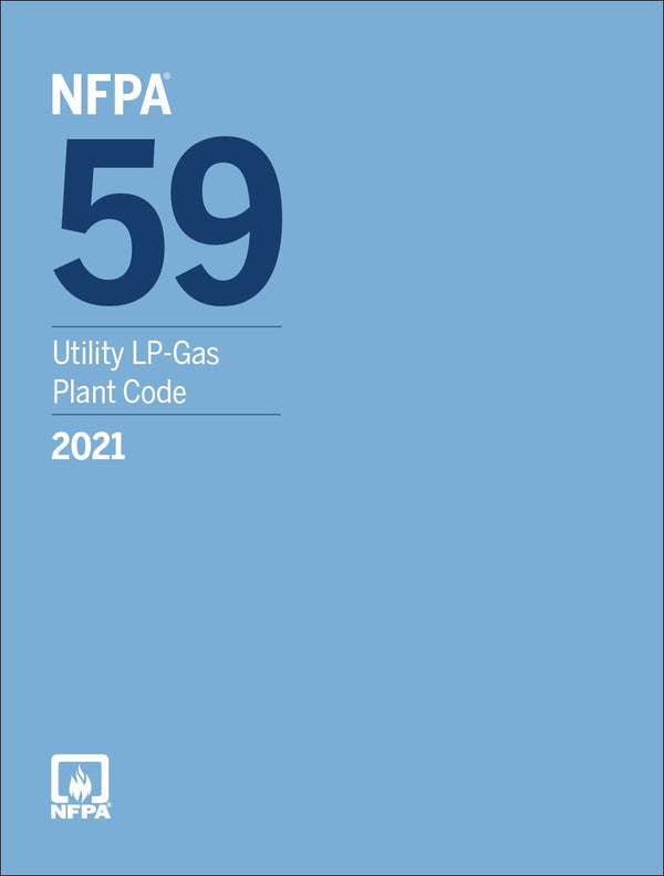NFPA 59 Utility LP-Gas Plant Code 2021 edition by National Fire Protection Association — Paperback (Brand New)