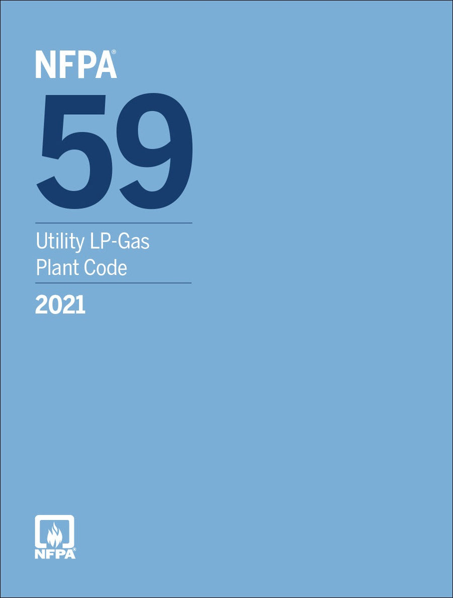 NFPA 59 Utility LP-Gas Plant Code 2021 edition by National Fire Protection Association — Paperback (Brand New)