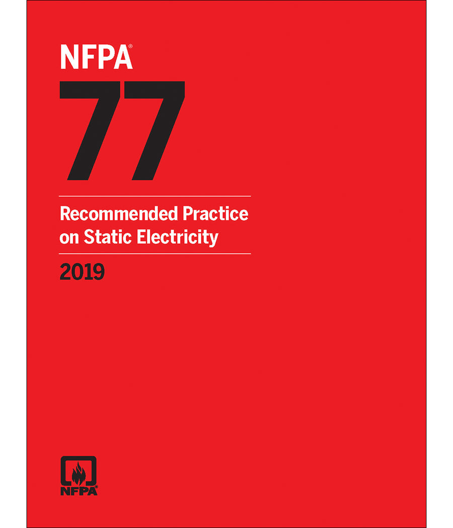 NFPA 77 Recommended Practice on Static Electricity 2019 by National Fire Protection Association — Paperback (Brand New)