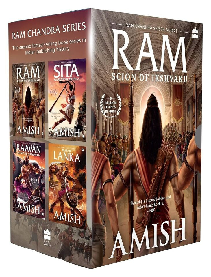 The Ram Chandra Series Boxset of 4 Books Box set 2022 (Brand New)