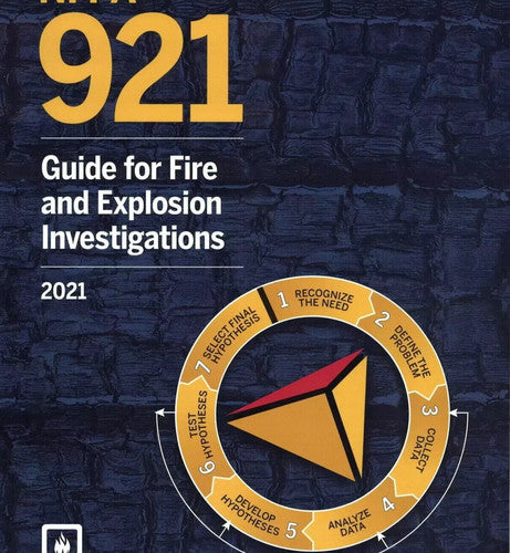 NFPA 921 Guide for Fire and Explosion Investigations 2021 by National Fire Protection Association — Paperback (Brand New)
