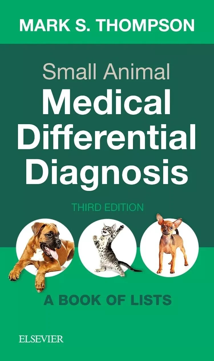 Small Animal Medical Differential Diagnosis Book Of Lists — Paperback (Brand New)