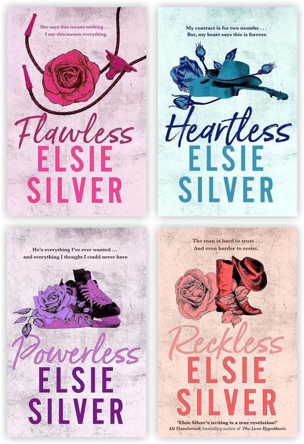 Flawless, Heartless, Powerless & Reckless by Elsie Silver — Book Set (Brand New)