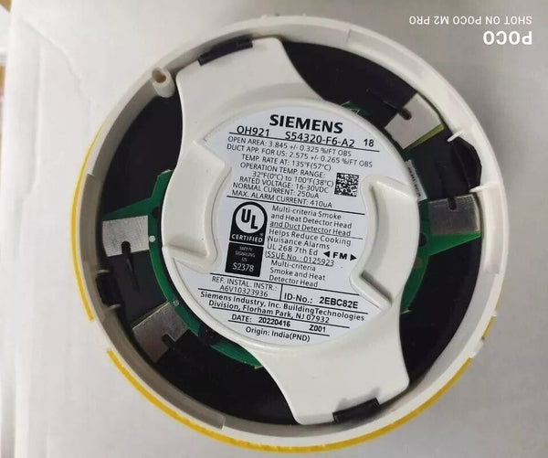 Siemens OH 921 Multi sensor smoke detector Fire Safety (Brand New)