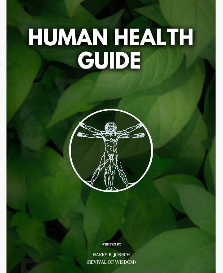 HUMAN HEALTH GUIDE Harry B Joseph Self Help Health And Wellness Book — Paperback (Brand New)