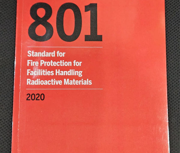 NFPA 801 Standard for Fire Protection for Facilities Handling Radioactive Mate by National Fire Protection Association — Paperback (Brand New)