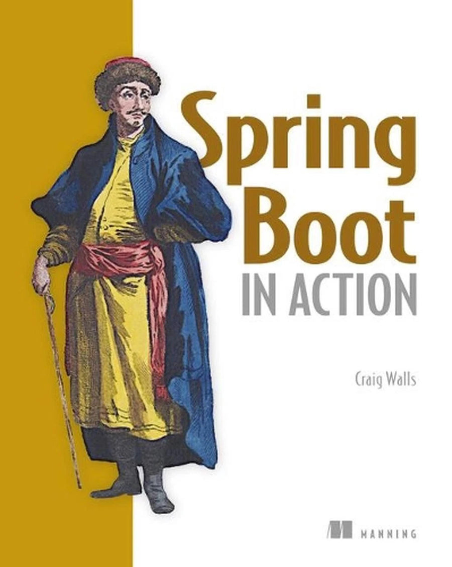 Spring Boot in Action by Craig Walls — Paperback (Brand New)
