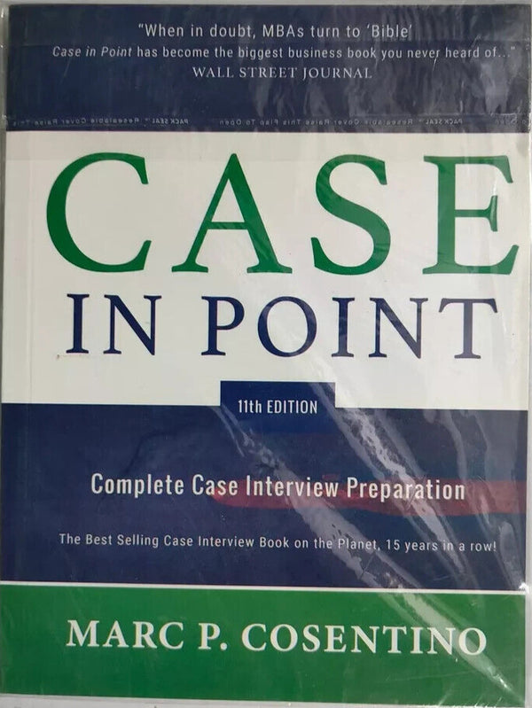 Case in Point 11: Complete Case Interview Preparation by Marc — Paperback (Brand New)