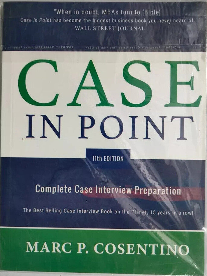 Case in Point 11: Complete Case Interview Preparation by Marc — Paperback (Brand New)