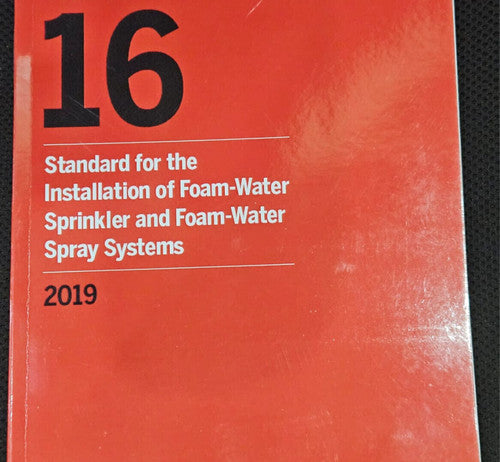 NFPA 16 Standard for the Installation of Foam-Water Sprinkler and Foam-Water by National Fire Protection Association — Paperback (Brand New)