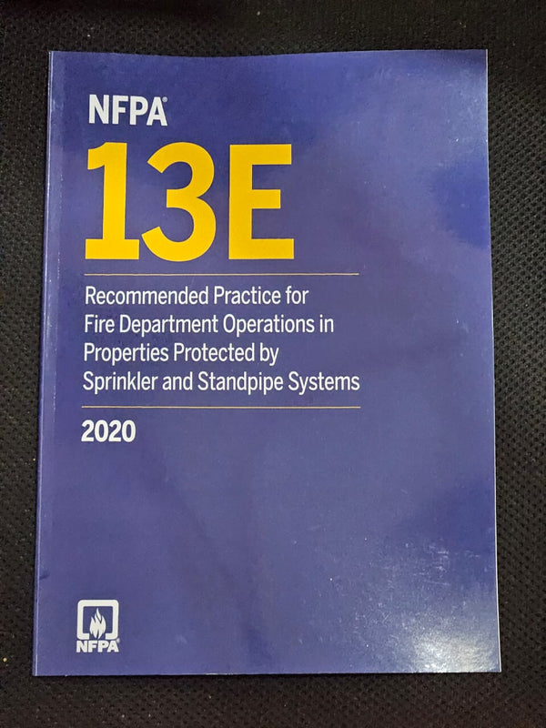 NFPA 13E Recommended Practice for Fire Department Operations in Properties by National Fire Protection Association — Paperback (Brand New)