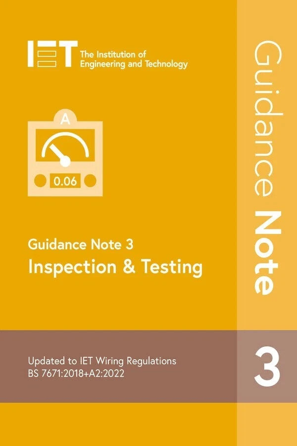 Guidance Note 3: Inspection & Testing 4 Electrical — Paperback (Brand New)