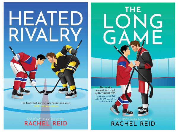 Rachel Reid Heated Rivalry & The Long Game 2 Books set — Paperback (Brand New)