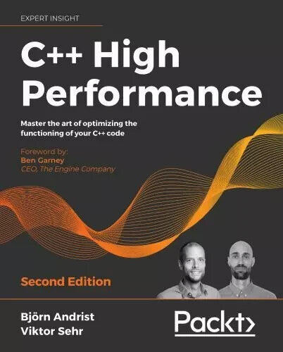 C++ High Performance Second Edition Master the art of optimizing the functioning — Book Set (Brand New)