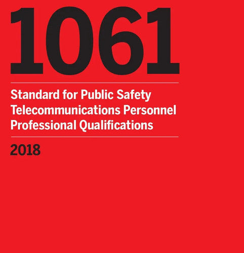 NFPA 1061 Standard 2018 for Public Safety Telecommunications Personnel Profes by National Fire Protection Association — Paperback (Brand New)