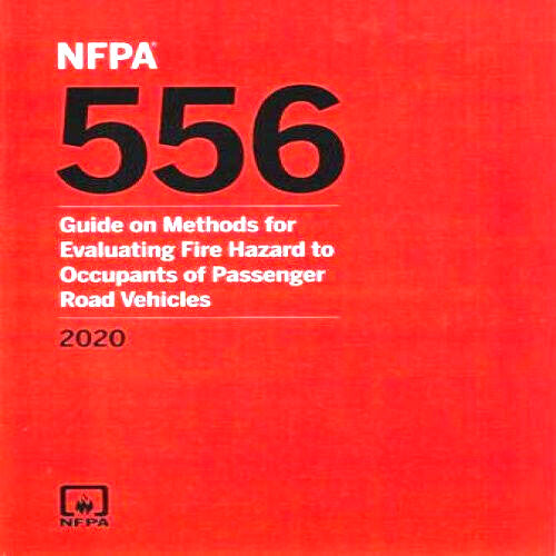 NFPA 556 Guide on Methods for Evaluating Fire Hazard to Occupants of Passenger by National Fire Protection Association — Paperback (Brand New)