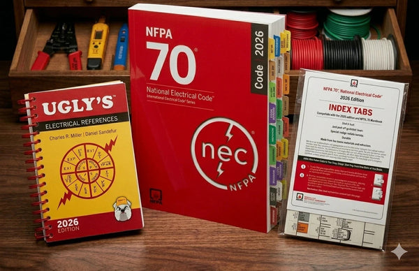 NFPA 70 National Electrical Code 2026+ index tab 26+ugly electrical 26 US — Paperback (Brand New)
