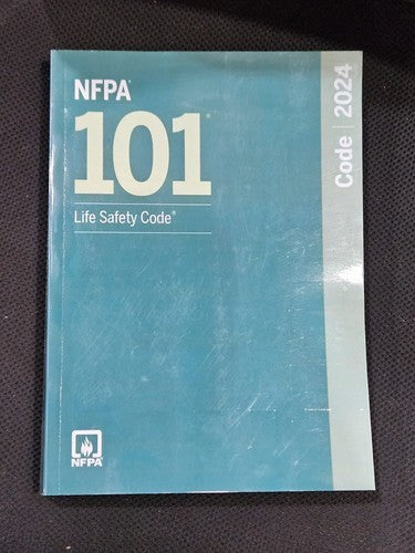 NFPA 101 Life Safety Code 2024 Edition by National Fire Protection Association — Paperback (Brand New)