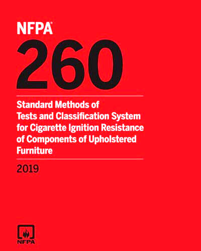 NFPA 260 Standard Methods of Tests and Classification System for Cigarette by National Fire Protection Association — Paperback (Brand New)