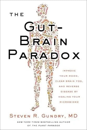 The Gut-Brain Paradox: Improve Your Mood, Clear Brain Fog, and Reverse — Paperback (Brand New)