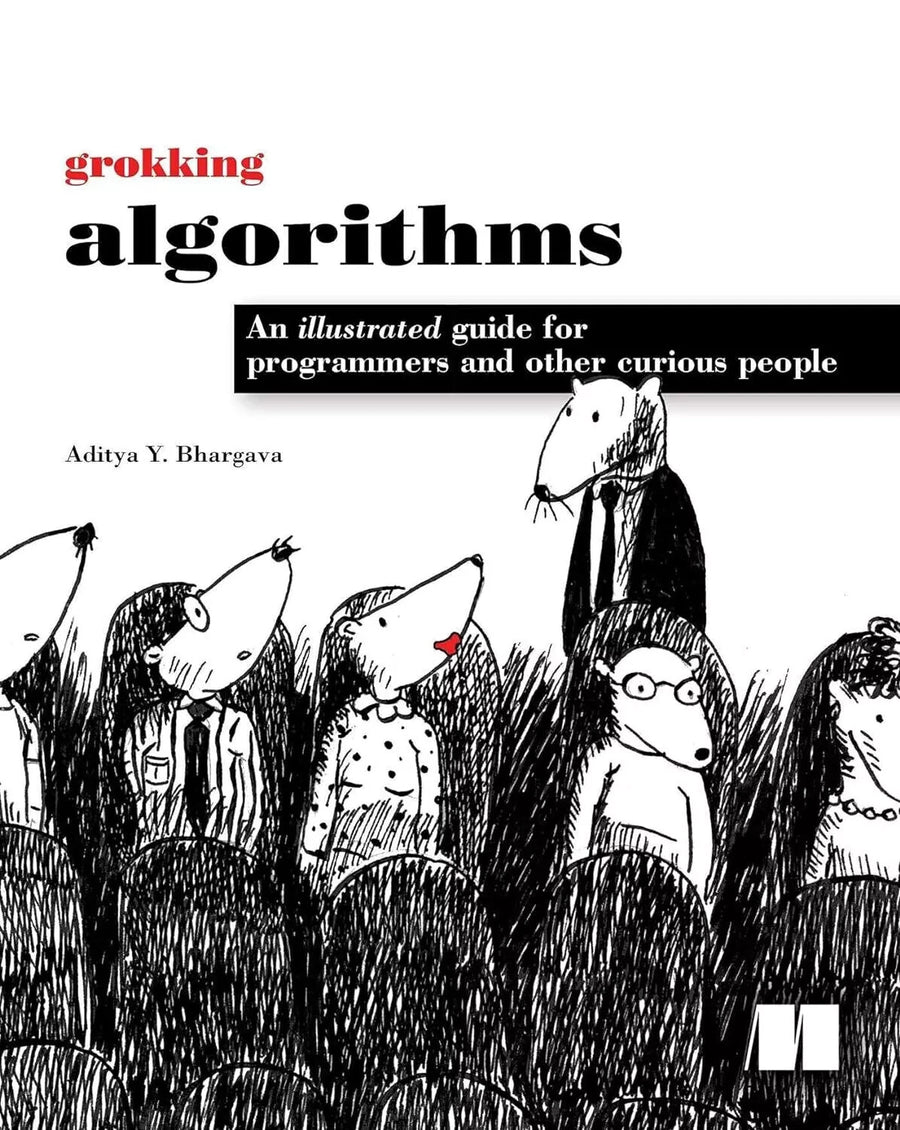 Grokking Algorithms by Aditya Bhargava — Paperback (Brand New)
