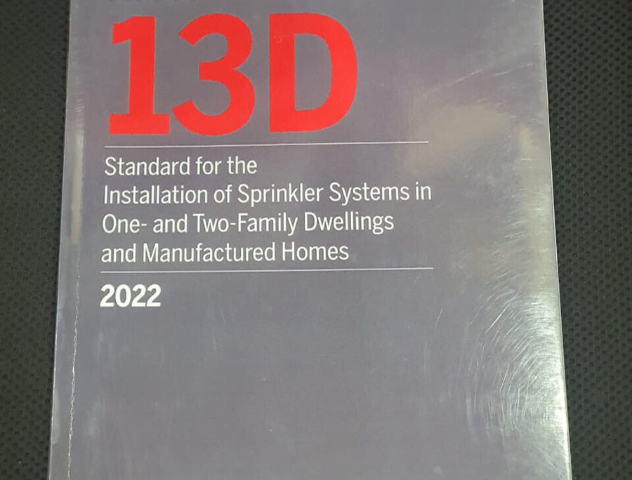 NFPA 13D Standard for Installation of Sprinkler Systems in 1 & 2 by National Fire Protection Association — Paperback (Brand New)