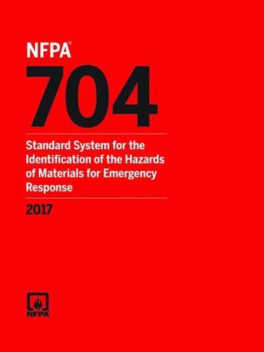 NFPA 704 Standard System for the Identification of the Hazards of Materials by National Fire Protection Association — Paperback (Brand New)