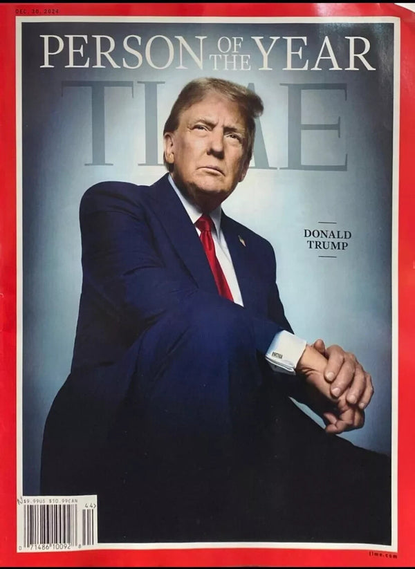 TIME Magazine-december 30, 2024-Person OF THE Year-donald TRUMP — Paperback (Brand New)