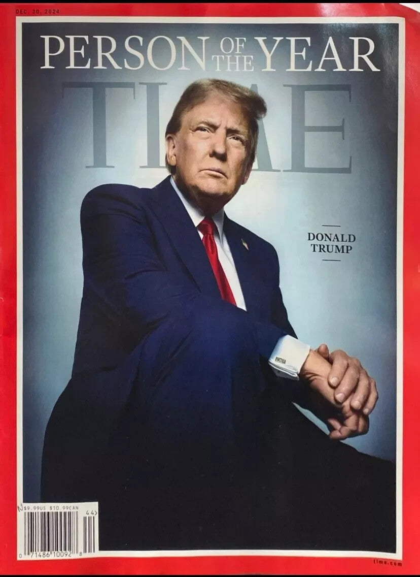 TIME Magazine-december 30, 2024-Person OF THE Year-donald TRUMP — Paperback (Brand New)