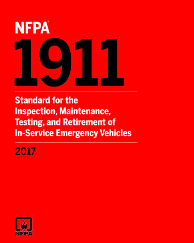 NFPA 1911 ed. Inspection MaintenanceIn-Service Emergency Vehicles New by National Fire Protection Association — Paperback (Brand New)